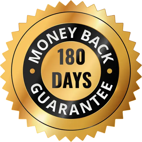 Nervory 60-day money-back guarantee badge